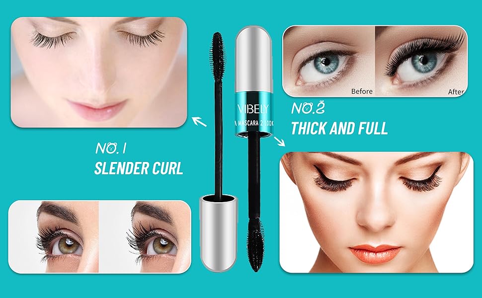 Vibely Mascara Official Store | Volumizing Waterproof Mascara for ...